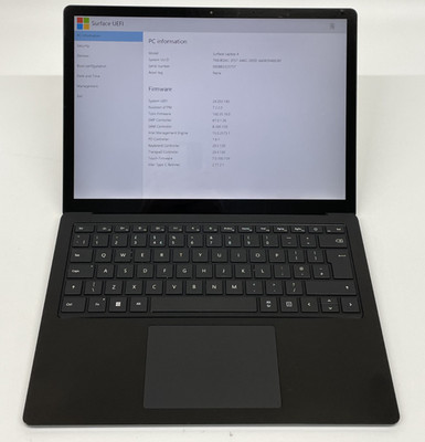 Microsoft Surface 4 13'' i7 11. Gen 16GB RAM 256GB NVMe Grade C GBR Schwarz