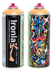 Ironlak Limited Edition Berst Tito Artist Series Spray Paint Can 1/500