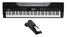Pianoforte digitale 88 tasti palco pianoforte tastiera USB MIDI LCD Dsp registrazione set pedale