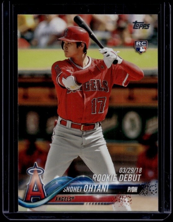 2018 Topps Update Baseball Shohei Ohtani #US285 Rookie