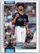 2026 Topps #290 Ronny Henriquez Rainbow Foil