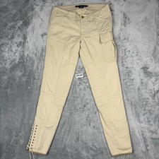 Ralph Lauren Trousers Womens Size 4 Beige Horse Jockey Riding Pants Jodhpurs