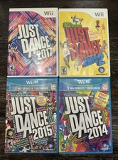 Lot of Just Dance 2017 (Wii), Kids 2 (Wii), 2015 (Wii U), 2014 (Wii U) Tested
