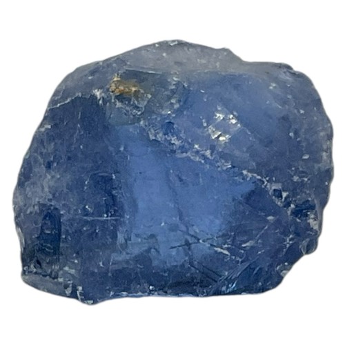 Cobalt Translucent Art Glass Cullet Glowing Manganese Slag Glass #5GX162 - Picture 7 of 8