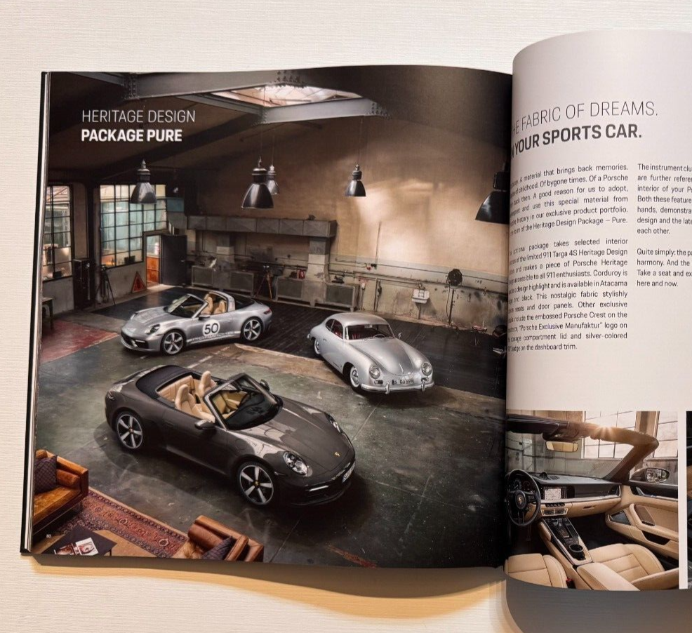 PORSCHE EXCLUSIVE MANUFACTURE HARDCOVER BOOK / 911 COFFEE TABLE