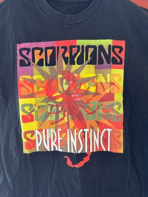 SCORPIONS PURE INSTINCT 1996 Hard Rock Heavy Metal  Unisex S-5XL Shirt EZS97