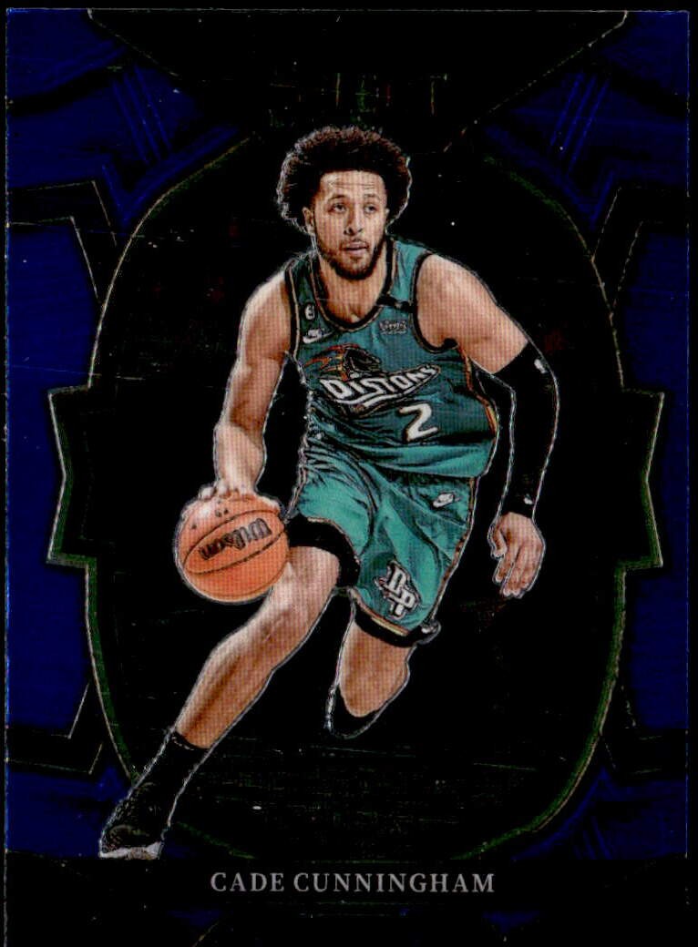 2022-23 Panini Select #18 Cade Cunningham Blue (Retail Base) F3