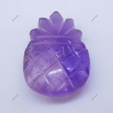 21.35 Ct Natural Ametrine Pineapple Carving Shape Certified Untreated Gemstone