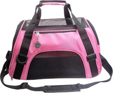 Cat Carrier,Soft-Sided Pet Travel Carrier for Cats,Dogs Puppy Comfort Portabl...