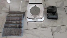 Roomba Braava Jet M6 Wi-Fi Connected Robot Mop + Charger, pads and 2 canisters