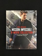Mission: Impossible - 6 Movie Collection Blu-ray, 2018 Tom Cruise w/Slipcase