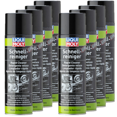 LIQUI MOLY 3318 Schnell-Reiniger Spray BremsenReiniger 8x 500ml