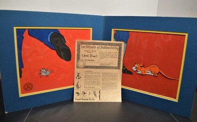 Chuck Jones ''Yankee Doodle Cricket & Other'' Tucker & Harry Product Cel 1975 COA