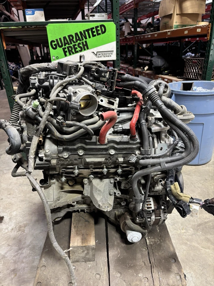 Nissan 370Z 2008-2013 motor motor JDM VQ37 3,7 L V6 G37 55 k millas Foto 2 de 4