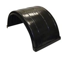 Buyers Products 8590245 Black Poly Fender For Trucks With 22.5 to 24.5 Inch D...