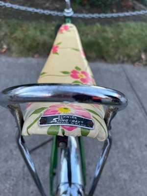 1970 Schwinn Sting-Ray Fair Lady Flower Banana Seat All Original