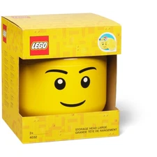 LEGO Storage Products: 40320804 Large Head Yellow - Boy NEW