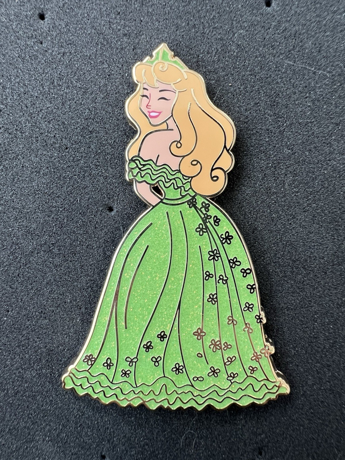Disney FANTASY Pin - Sleeping Beauty Aurora Green Dress