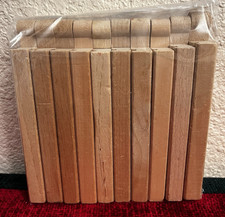 Thomas  Friends Wooden Railway 4" Straight Wood Track 10 Piece Lot