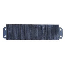 Dock Bumper, 6X4-1/2X26 In., Rubber, 26W569