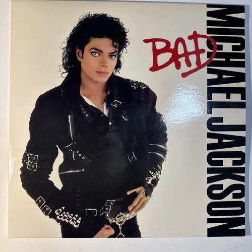 Michael Jackson - Bad VINYL LP  1987 1st Pressing Epic ‎–OE 40600 Record Mint