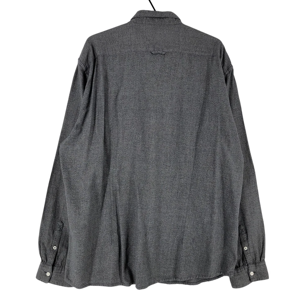 TOM TAILOR Denim Shirt Casual Basic Dave Solid Men Size 2XL - Image 2 of 4