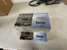 Encon 160 Series Goggle 2-66 Clear Frame, Clear Lens. 3 PAIRS FOR $20