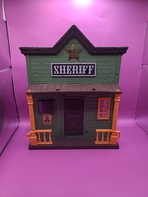 Chap Mei Wild West Sheriff Jail Playset Wanted Poster 2008 Rare
