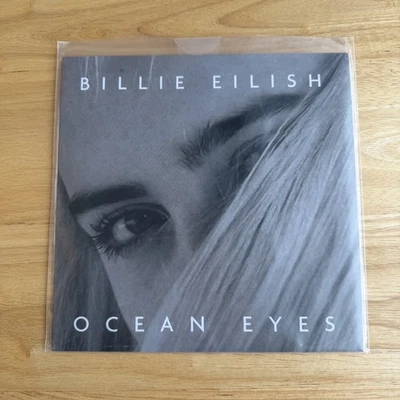 Billie Eilish Ocean Eyes 7" Etched Vinyl Translucent Turquoise