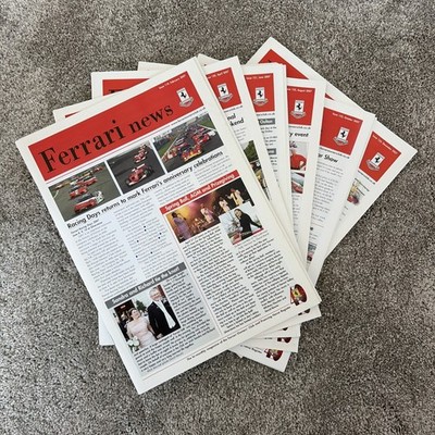 FERRARI NEWS ISSUES 2007 ASSORTED COLLECTION 