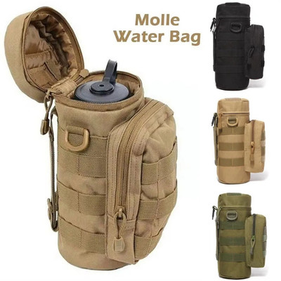 Kettle Bag Tactical Trinkflasche Militär Molle Pouch Tasche Träger Halter Outdoor