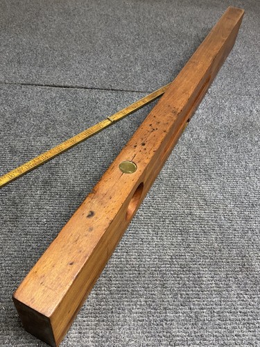 Vintage E C Simmons Keen Kutter 28” 2 Vial Wooden Level - Picture 13 of 13