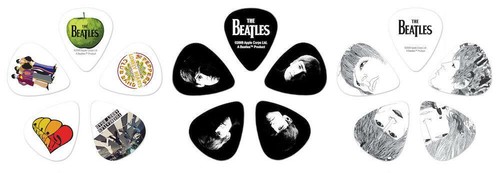 D'Addario Beatles Signature Guitar Pick Tins, Sgt. Peppers, 15-picks - Picture 2 of 3