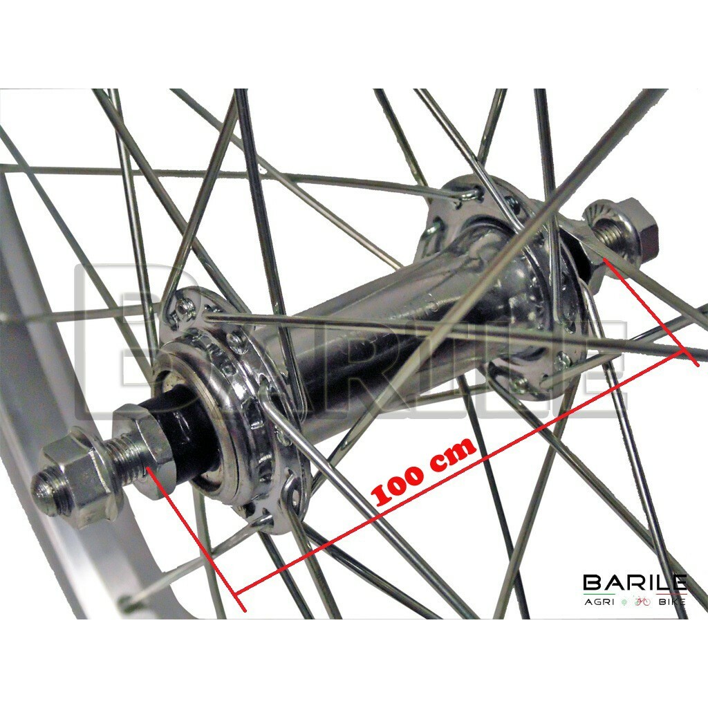 Ruota Posteriore Bici 26x1 3/8 - Con Pignone 18 Denti, Per City Bike E Olandesi - Foto 6