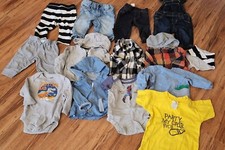 Baby Boy Clothing Lot 3 - 6 Months, 13 Pieces, Old Navy, Gap