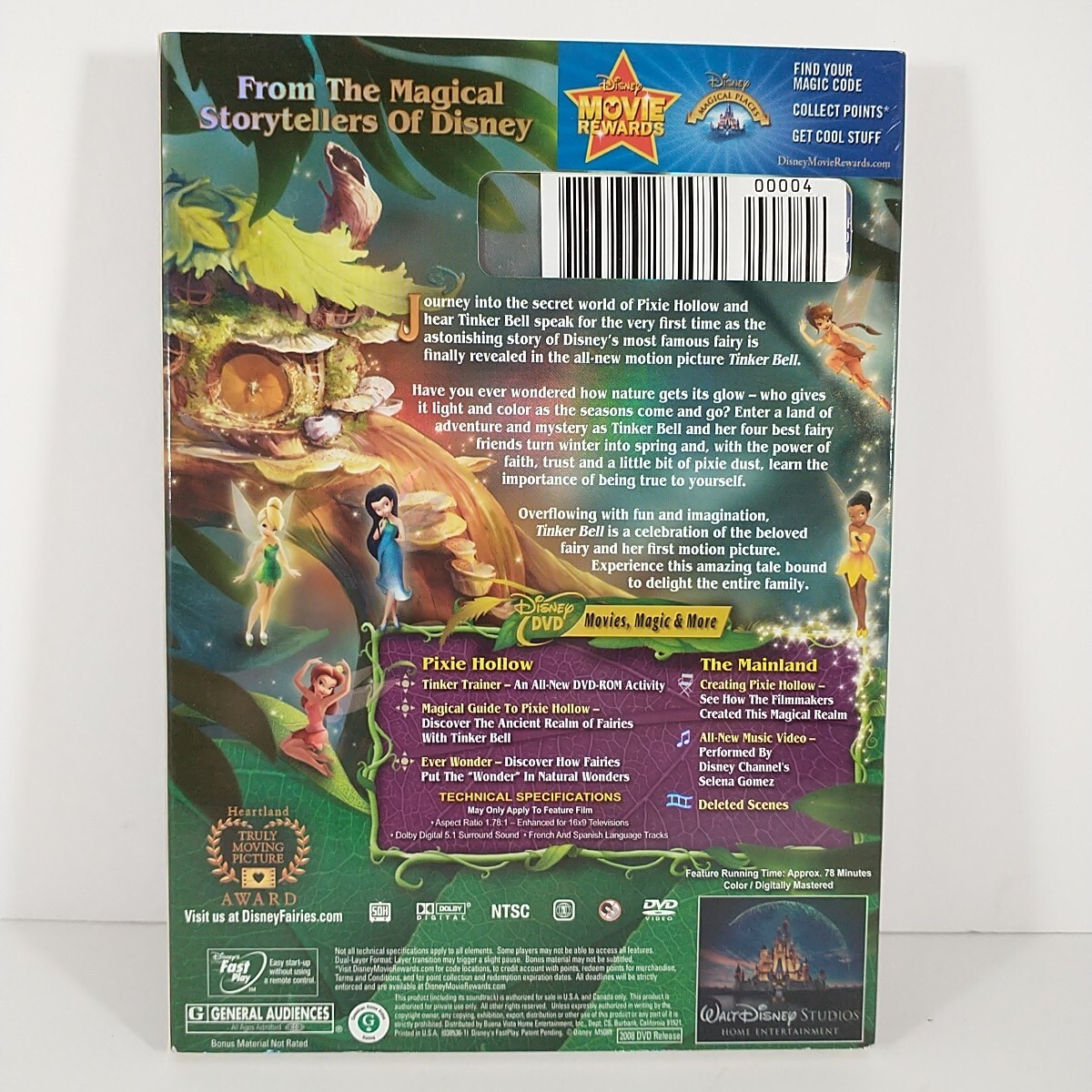 DVD: Tinker Bell, Disney 786936265484| eBay