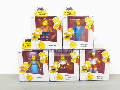 The Simpsons Jakks Pacific 2.5-inch Figure Wave 4 Complete Set of