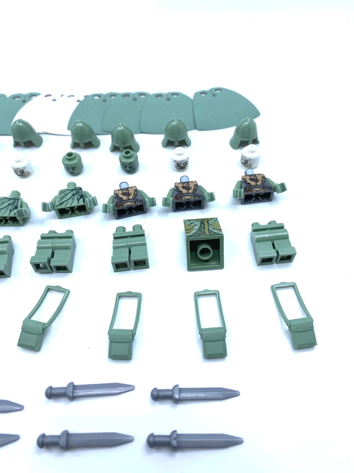 LEGO Gran Lote Varias Minifiguras Verde Arena MF y 79008 Soldado de los Muertos LOTR Foto 4 de 4
