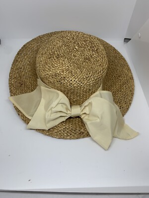 Importina Women Straw Sun beach Hat Wide Brim Beach Cap Hat  display picture 3