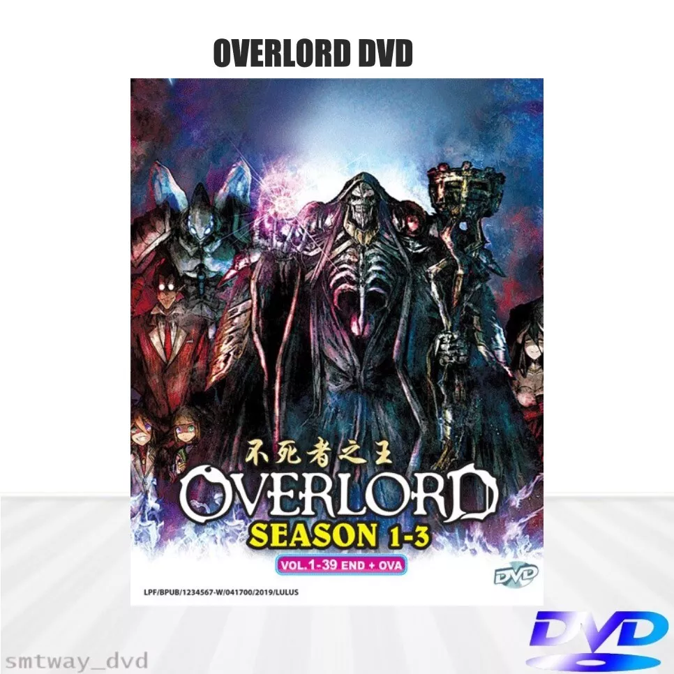  Overlord Complete DVD – Box (All 13) Talking Anime