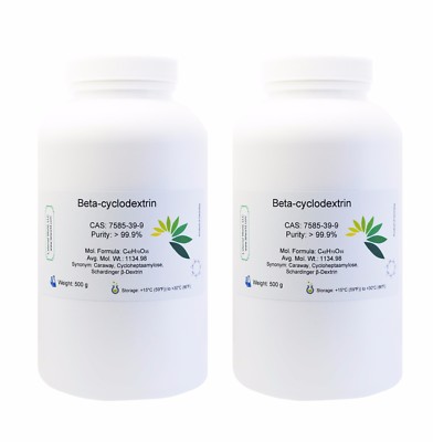 Beta-Cyclodextrin, 1 kg, 99.9+%,Pharmaceutical Grade, COA Provided!