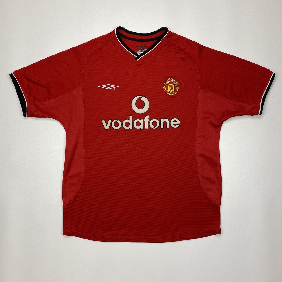 UMBRO マンチェスター・ユナイテッド BECKHAM 7 シャツ 半袖! マンチェスター・ユナイテッドFC UMBRO BECKHAM 7 サッカー