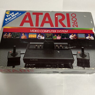 Atari 2600  Video Computer System Console 1983 Factory Sealed Box