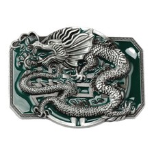 Oriental Dragon Belt Buckle Western Cowboy Motorcyclist DRGN-02-S 