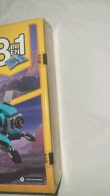 LEGO Creator Robo Explorer 31062 3 in 1 with Light Brick 205 Pieces New Sealed