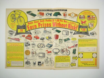 Vintage Opportunity Sales Club Print Ad Prize Catalog Promotional 1970