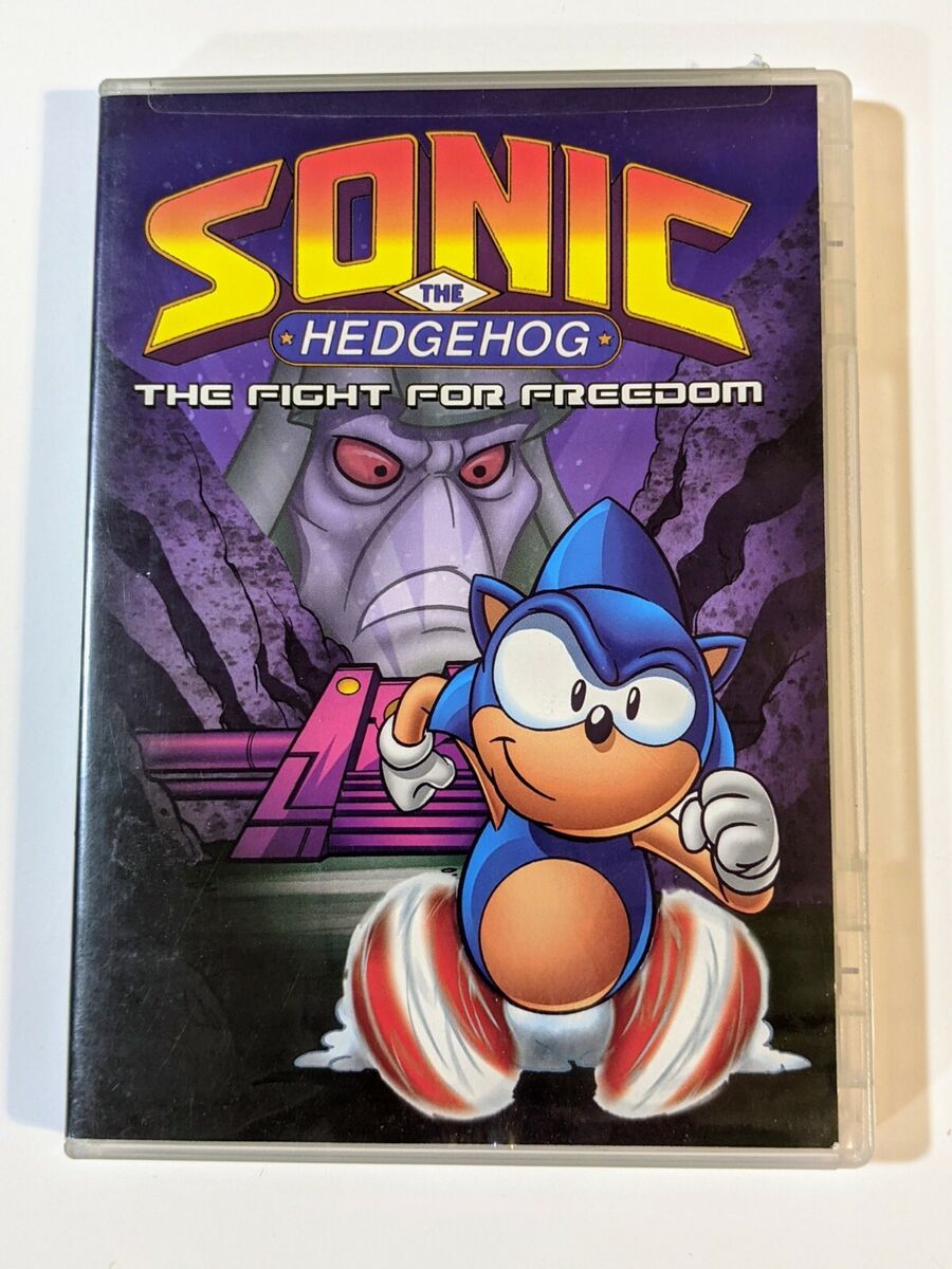 SONC THE HEDGEHOG : Fight for Freedom DVD ** 1994 DIC Sega USA EUC / Rare L@@K SONC THE HEDGEHOG : Fight for Freedom DVD ** 1994 DIC Sega USA EUC / Rare L@@K