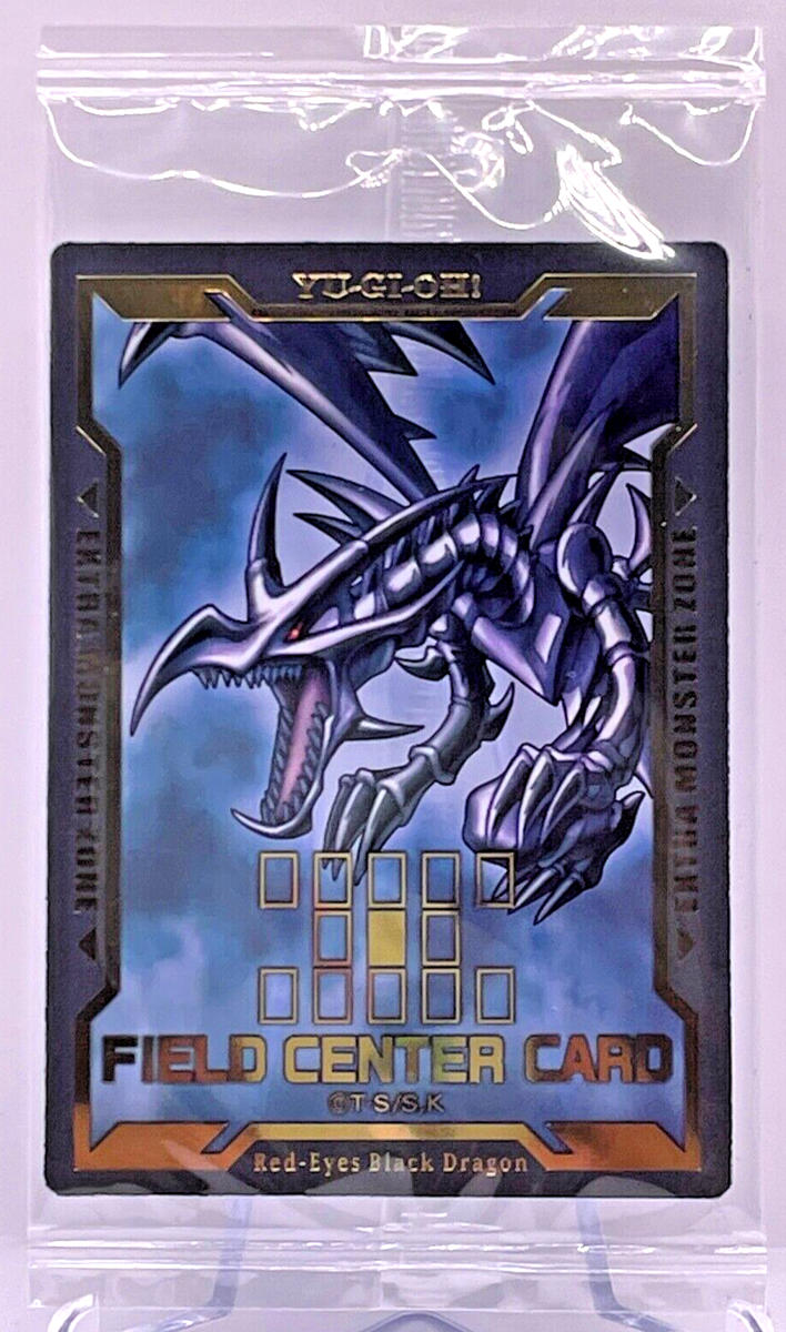 Yugioh 20th Anniversary Red-Eyes Black Dragon Field Center Card