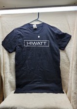 Hiwatt Amplifiers T-Shirt Small Direct from Hiwatt British Guitar Amplification