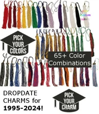 2018 2017 2016 2015 2014 2013 2012 2011 Graduation Tassel Mortarboard Cap 9"